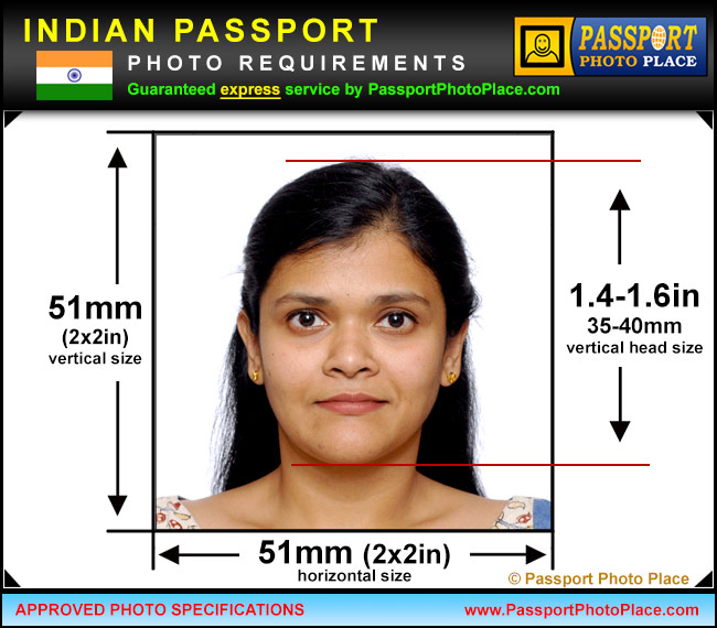 Indian Passport Photo Service Orlando